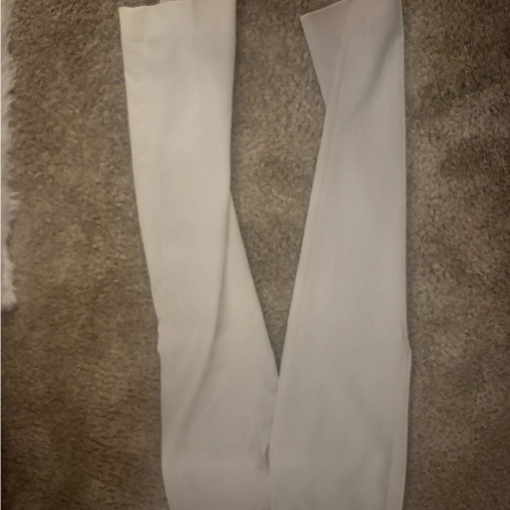 White House Black Market Crisp White Trousers